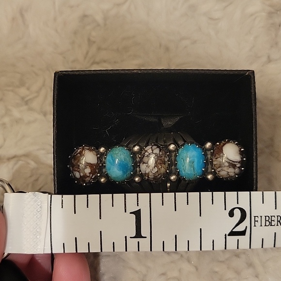 Turquiose and Wild Horse Ring - Picture 7 of 7